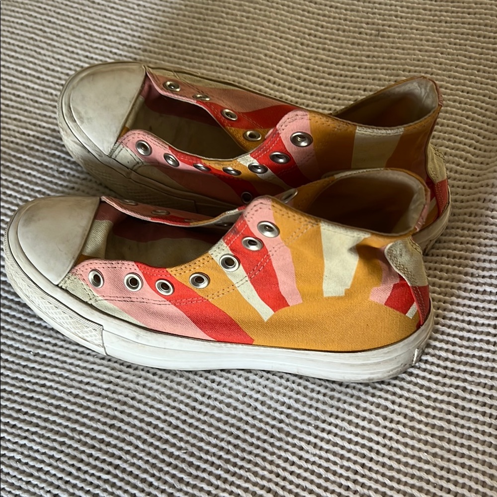 Converse Multicolor Canvas Sneakers